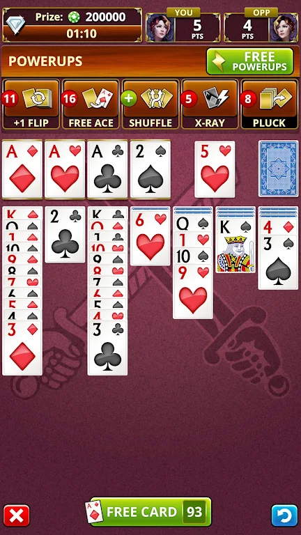 SOLITAIRE CARD GAMES FREE!  Screenshot 2