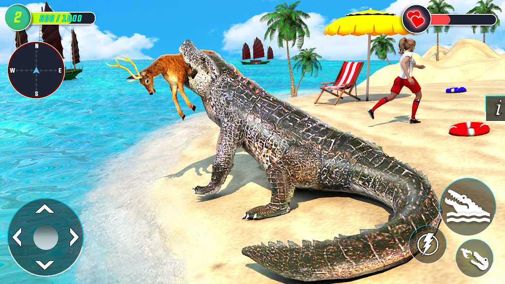 Crocodile Games: Animal Games  Screenshot 1