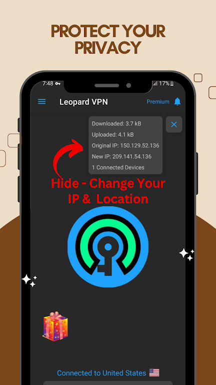 Leopard VPN- Fast Secure Proxy  Screenshot 3