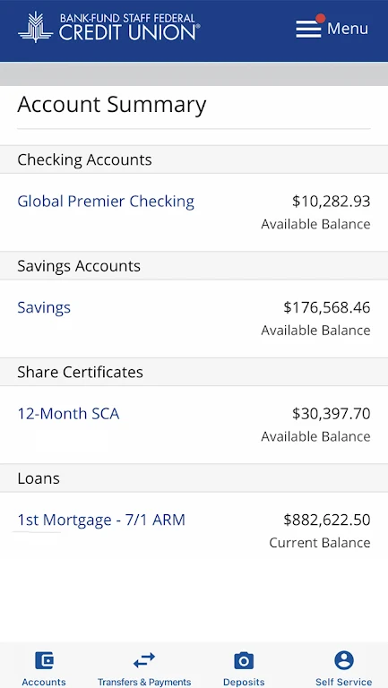 BFSFCU  Screenshot 2