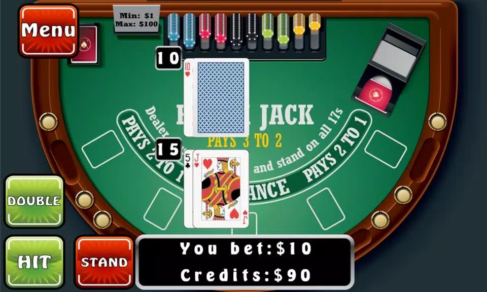 Blackjack Fever  Screenshot 1