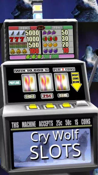 3D Cry Wolf Slots - Free  Screenshot 3