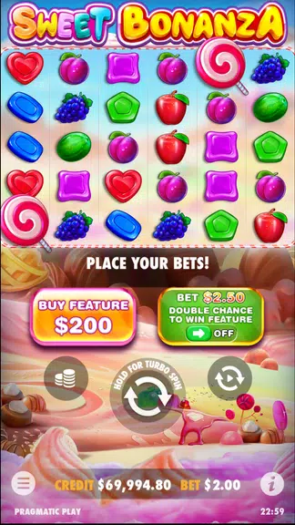 Sweet Bonanza Slot Casino Game  Screenshot 2