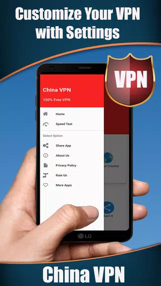 China VPN - Get Fast & Free Chinese IP  Screenshot 4