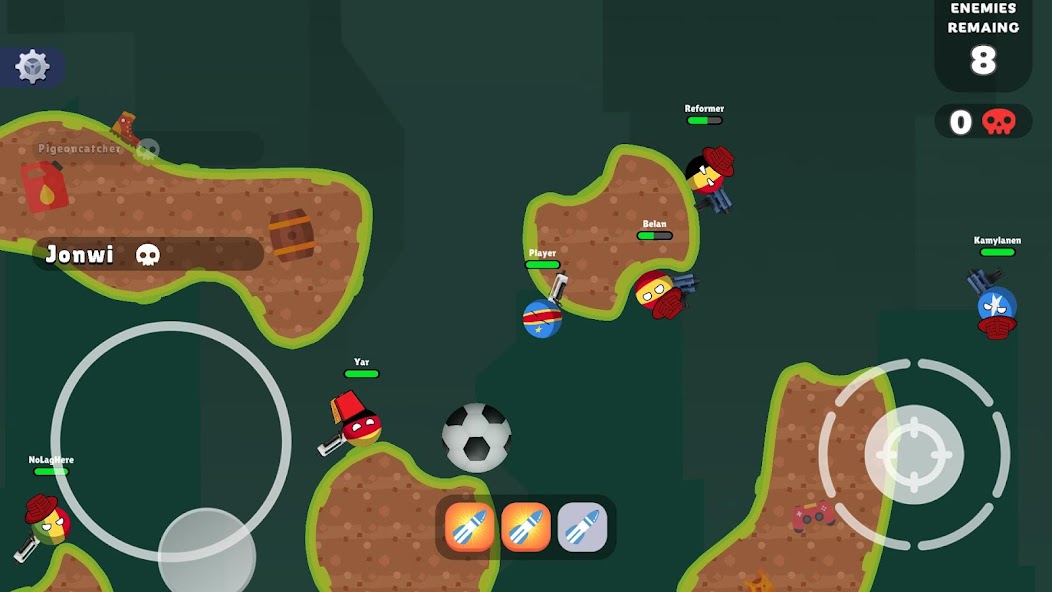 Countryballs: Mad Battle Mod  Screenshot 1