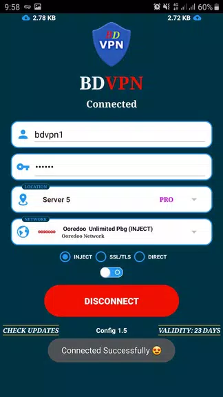 BD VPN Free  Screenshot 1