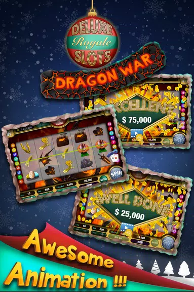 Deluxe Christmas Slots - Xmas  Screenshot 3