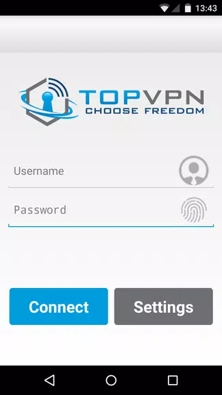 Top VPN - Choose freedom!  Screenshot 1