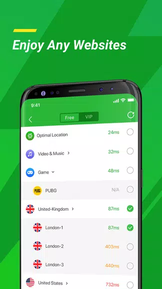 Flash VPN – Free VPN & Fast Unlimited VPN  Screenshot 3