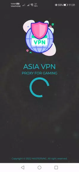 Asia VPN - Proxy for Gaming  Screenshot 1