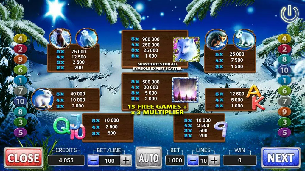 Polar Fox Slot  Screenshot 3