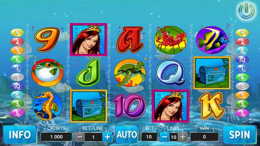 Mermaids Pearl Slot  Screenshot 1