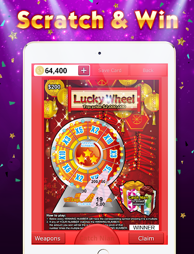 Lottery Scratch Off - Mahjong  Screenshot 1