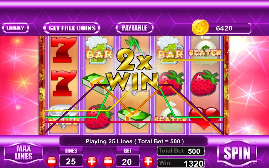 Vegas Slots Lv No Deposit  Screenshot 3