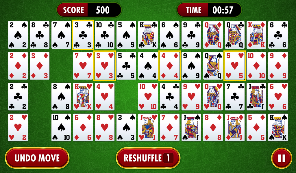 Gaps Solitaire Challenge  Screenshot 1