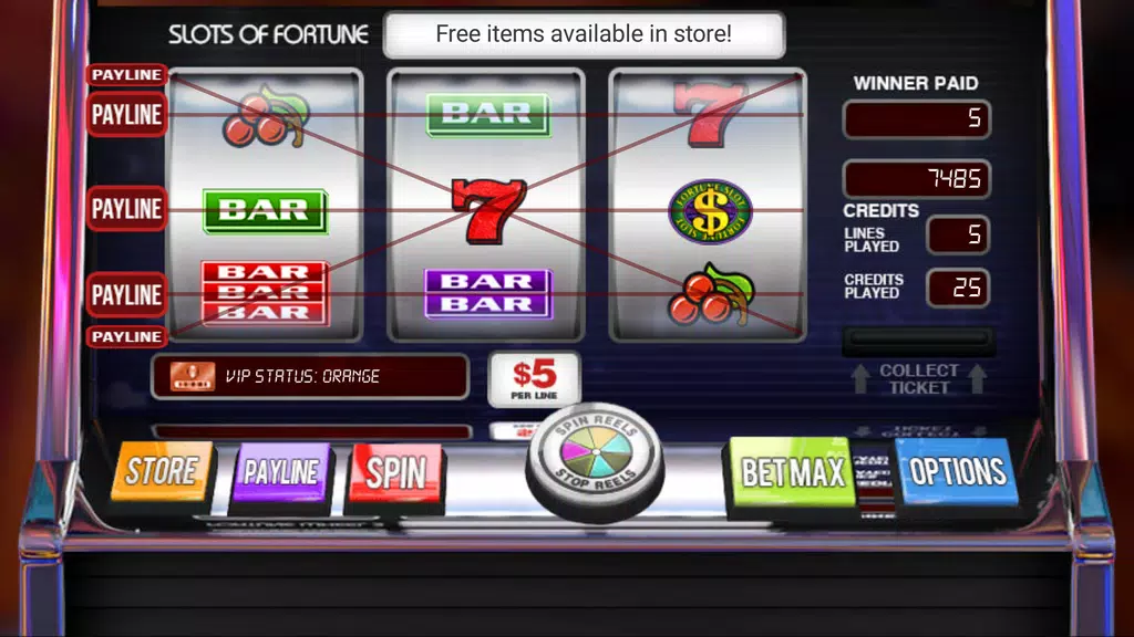 Slots of Fortune Deluxe  Screenshot 1