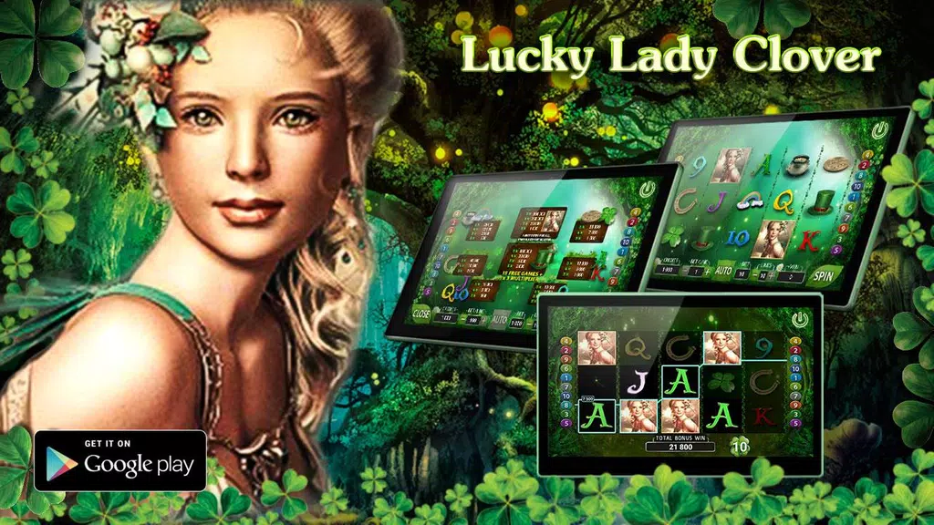 Lucky Lady Clover Slot  Screenshot 1