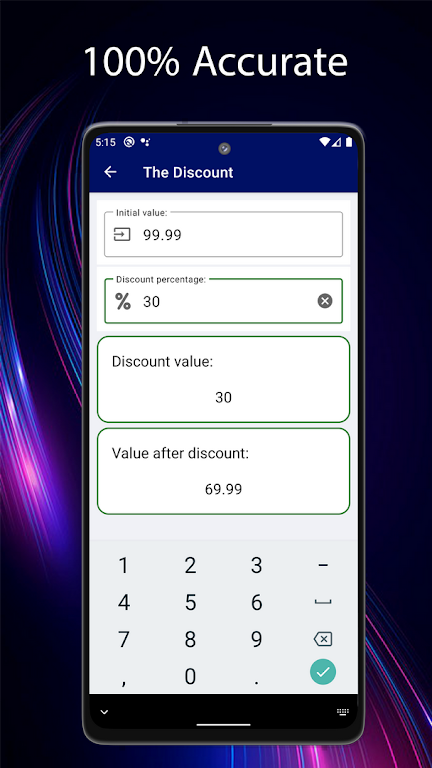 Percentage Calculator&Discount  Screenshot 4