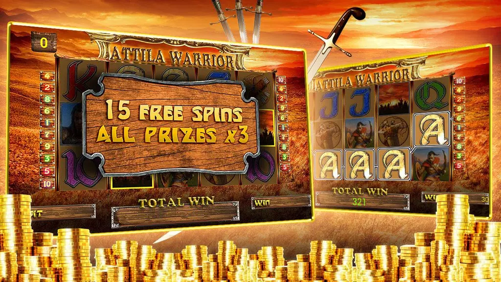 Attila Warrior slot  Screenshot 3