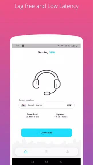 Gaming VPN - Low Latency - No  Screenshot 4