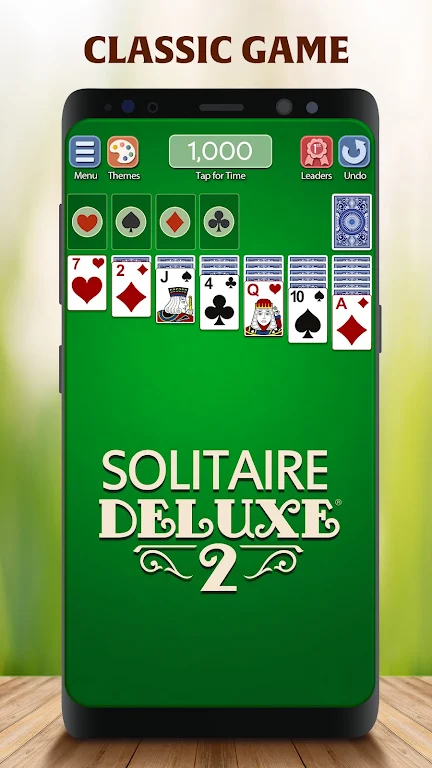 Solitaire Deluxe Social  Screenshot 1