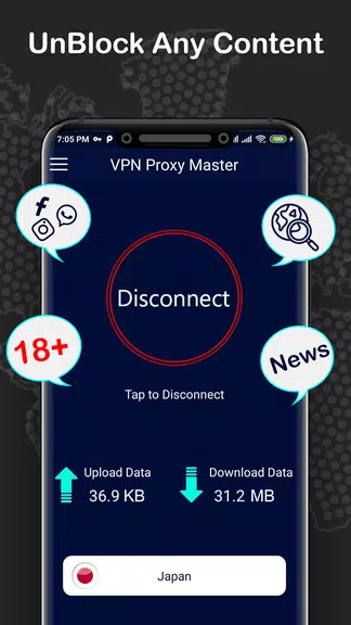 VPN Secure Proxy Unblock Site  Screenshot 1