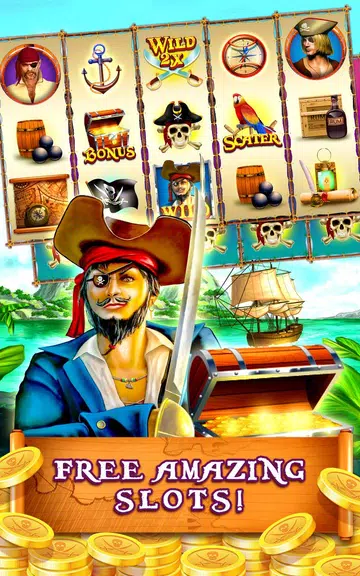 Pirates Treasure Slots  Screenshot 1