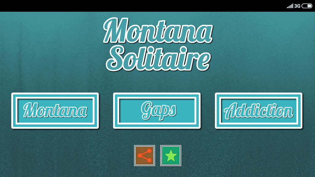 Montana Solitaire  Screenshot 1