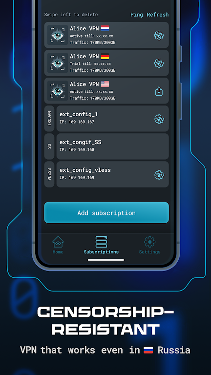 Alice VPN  Screenshot 4