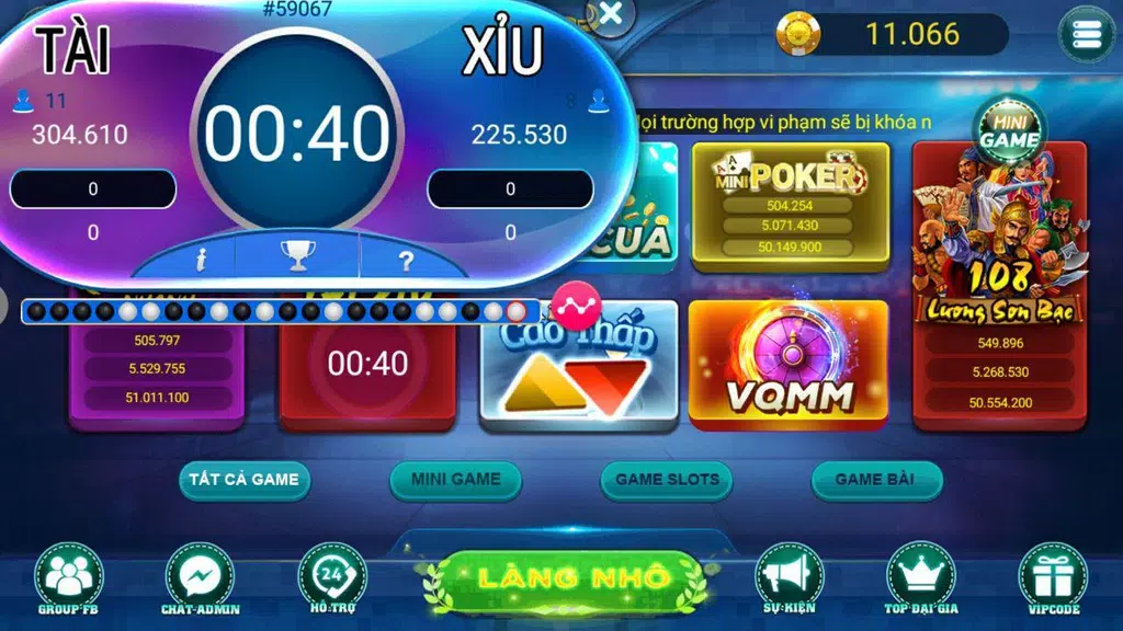 Lang Nho - Game danh bai doi thuong Online  Screenshot 3