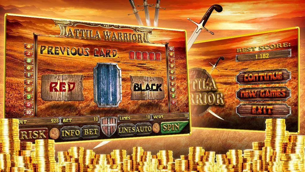 Attila Warrior slot  Screenshot 2