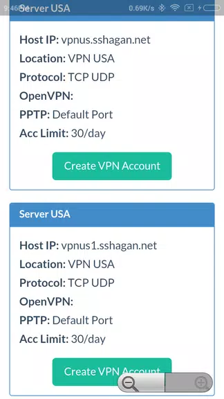 SSHAGAN: Free VPN  Screenshot 2