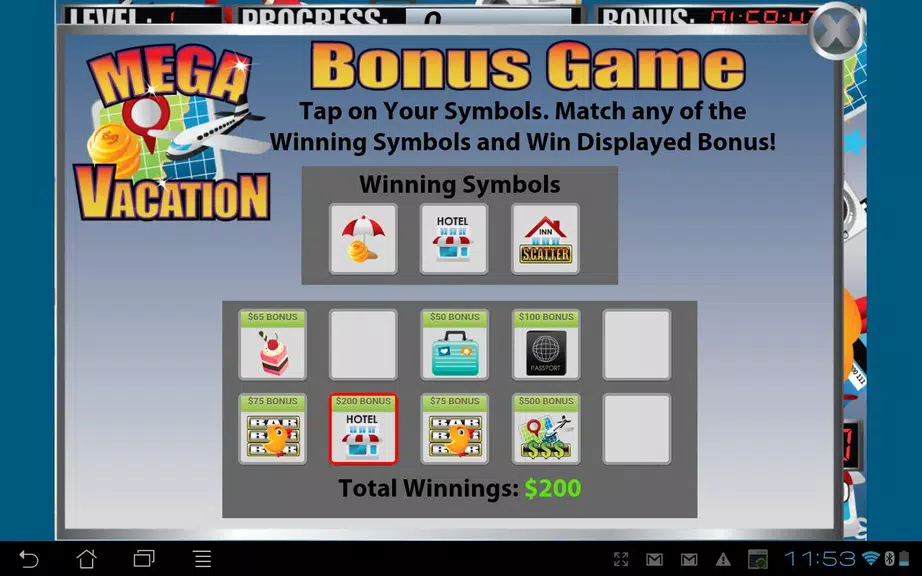 Mega Vacation Slot Machine  Screenshot 3