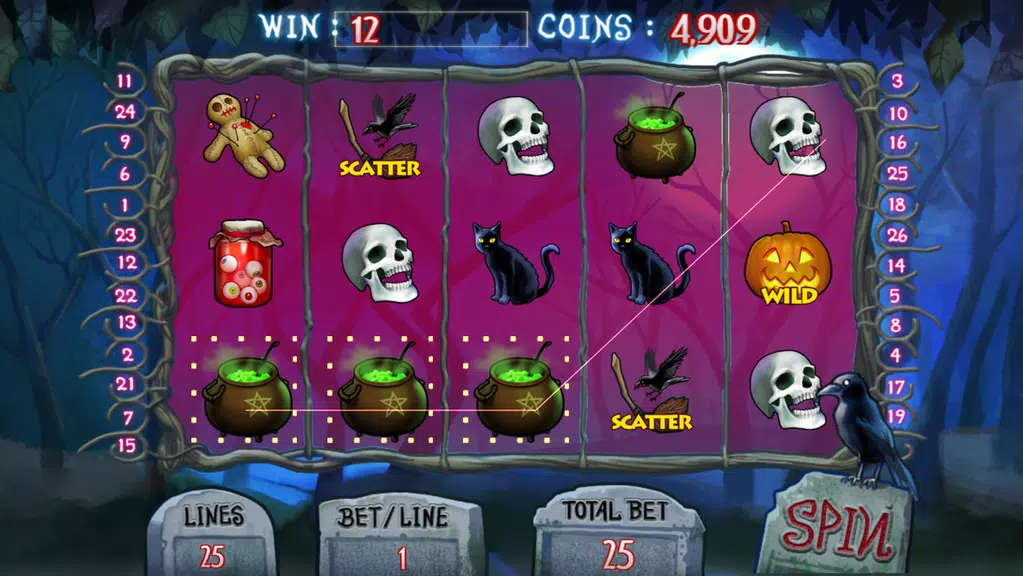 Halloween Fruit Machine  Screenshot 3