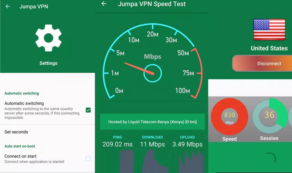 Jumpa FREE VPN - Stay Safe, Access Anything  Screenshot 3