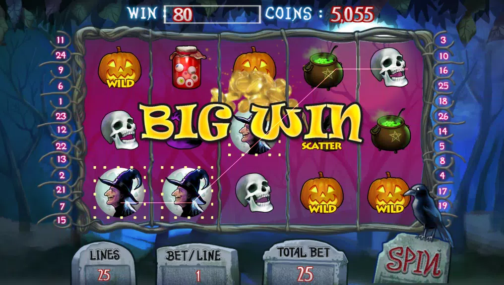 Halloween Fruit Machine  Screenshot 2