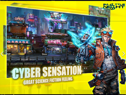 Battle Night: Cyber Squad-Idle RPG  Screenshot 1