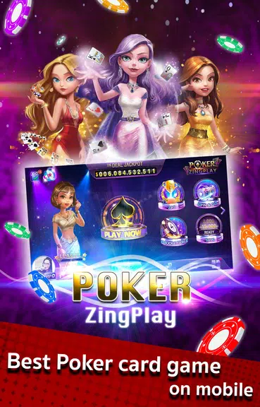 Poker ZingPlay Texas Holdem  Screenshot 1