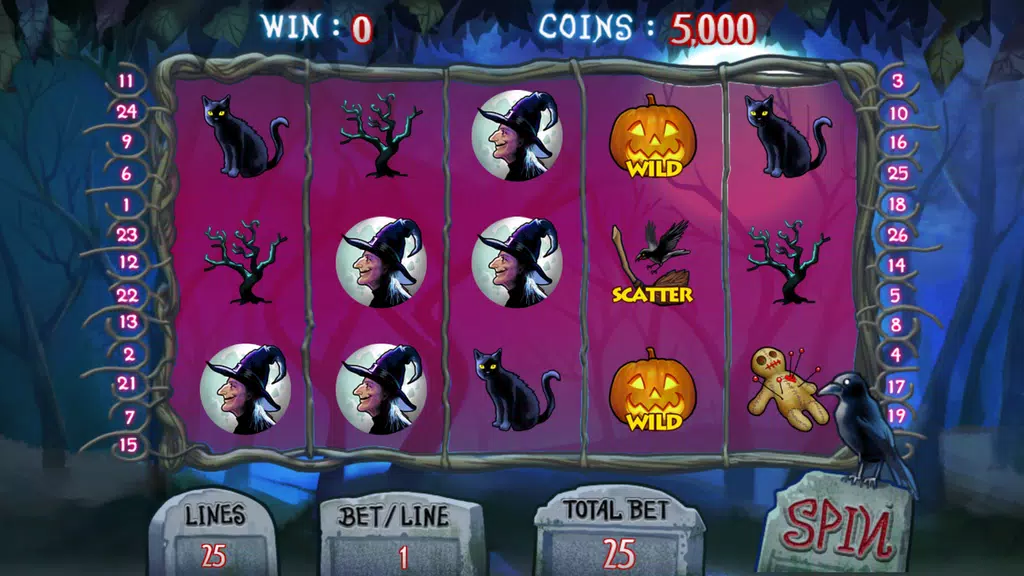 Halloween Fruit Machine  Screenshot 1