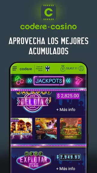 Codere: Casino en Vivo & Slots  Screenshot 2