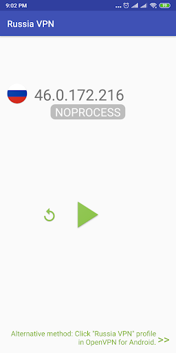 Russia VPN -Plugin for OpenVPN  Screenshot 1