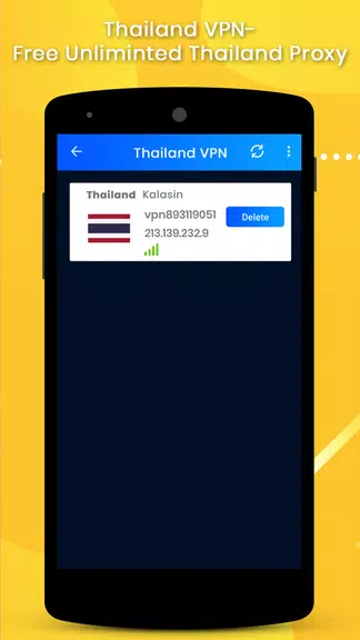 Thailand VPN-Free Unlimited Thailand Proxy  Screenshot 3