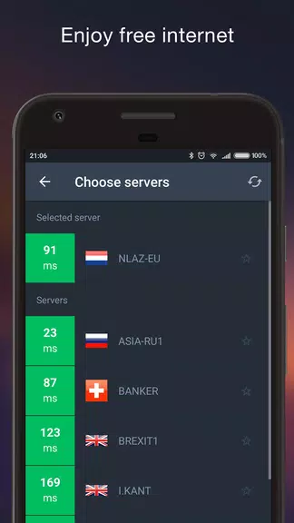 OneVPN — Fast, Secure and Simple VPN-service.  Screenshot 1