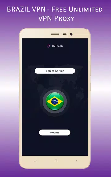 Brazil VPN - Free Unlimited VPN Proxy  Screenshot 2