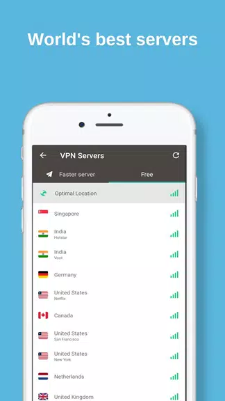 PREMIUM VPN - Fast Unlimited Free Hotspot VPN  Screenshot 2