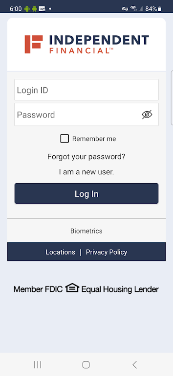 Independent Financial Mobile  Screenshot 1