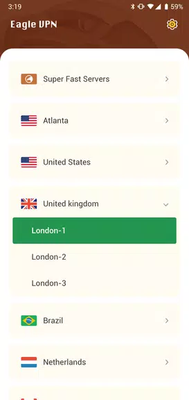 Eagle VPN:Unlimited Fast Proxy  Screenshot 3