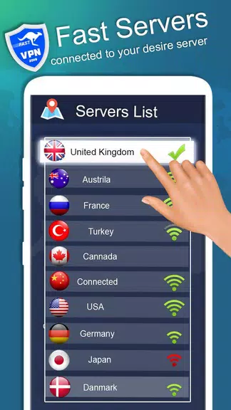 Fast Vpn Proxy Master for Unblock Sites  Screenshot 3