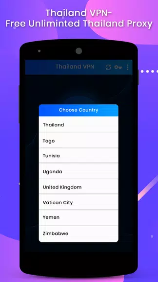 Thailand VPN-Free Unlimited Thailand Proxy  Screenshot 4