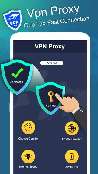 Fast Vpn Proxy Master for Unblock Sites  Screenshot 1